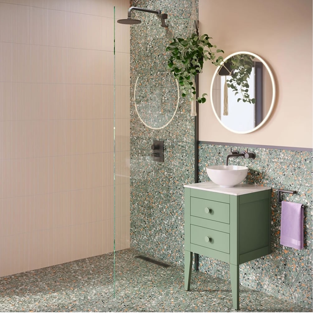 Crosswater Gallery 8 Slate 800mm Wetroom Screen